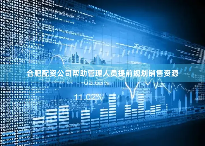 合肥配资公司帮助管理人员提前规划销售资源